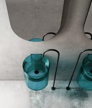   ABBER Kristall 422x422x500 ,  AT2704Aquamarin