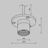 ��������� ��� ���������� ������� ������� Maytoni Shelf (����) CA023BI-P-B � ���������� ������� � ������ �������, IP20, ������