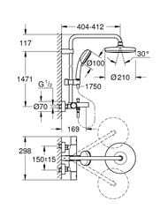������� ������� Grohe Tempesta Cosmopolitan 26223001 ���������, ������� � ������ ���, ����: ����