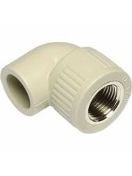 Угол 90° PPR Ekoplastik 20х1/2''В цвет: серый SKOI02020X — миниатюра 1