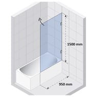    RIHO VZ SCANDIC NXT X108 (950x1500) ,  G001142121