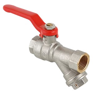 Кран VALTEC c косым фильтром  3/4