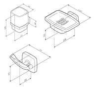 ��������� �������� AM.PM Gem 75�� BK90GA ����� � ���������, �������, ��������� � ����������