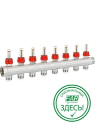 ��������� �������� FAR 1"�� �� 8 ������� 3/4" EU , � ������������, FK 3980 13408