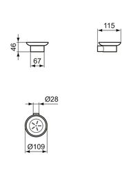 �������� Ideal Standard CONCA �������, ����������� ������ T4509A2