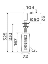 ������� Omoikiri OM-02-P-ES �������� 4995074