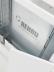 REHAU Шкаф коллекторный, встраиваемый, тип UP 110/750, белый