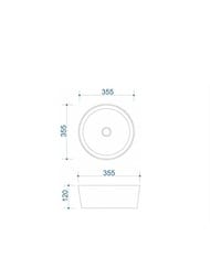 �������� ��������� toHit Ogma D35 355�355�120 ��� ��������� ��� ���������,�������, ����� TH03-040135