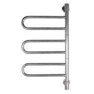 Полотенцесушитель электрический ENERGY U CHROME G3K 37 Вт (ВхШхГ 770х400х100) поворотный