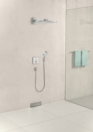 ��������� ����������� Hansgrohe Fixfit Square � �������� ��������� ����, ����: ���� 26455000