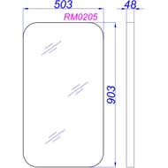 ������� Aqwella RM (500�900�40) � ������������� ����, ����� RM0205W