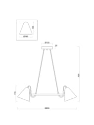 ������ Freya Falke (���) FR8001PL-05WG, IP20,�����