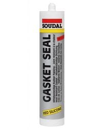 Герметик силиконовый SOUDAL высокотемпературный, 280мл, арт.104240