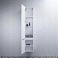 Шкаф-колонна AM.PM Like подвесной (350х300х1750) левый, белый глянец M80CHL0356WG