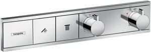 Смеситель для душа Hansgrohe RainSelect термостат 2 потребителя, внешн. часть, хром 15380000
