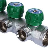Коллектор регулирующий STOUT 1", 4 отвода 3/4"ЕК SMB-6850-013404