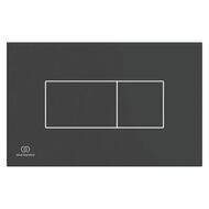 Клавиша смыва для инсталляций Ideal Standard SOLEA P2 двойная, черная матовая R0110A6