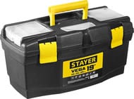 Ящик-органайзер STAYER VEGA-19 (490х250х250) пластиковый, арт.38105-18_Z03