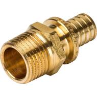 Соединитель STOUT 16x1/2"Н, для сшитого полиэтилена, латунь, арт.SFA-0001-001612