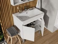 Тумба под раковину AQUATON Сканди Doors 70 1A278901SD010 630x427x591 напольная, белый — изображение 4