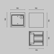 ������������� ��������� Maytoni Fulton (������) O572WL-L20B3K, 3000� 20�� IP 54, ������