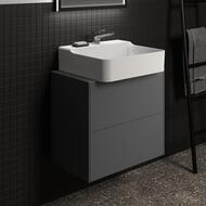    60 Ideal Standard CONCA (600x505x6) , grey stone T3969DI