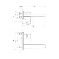 ��������� ��� ����������� RAVAK Puri PU 019.00 ������������, � ���������� ������, ���� X070146