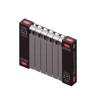 Радиатор биметаллический RIFAR Monolit 500 (577х640х100) бок. подкл, 8 секций, 1528Вт, титан