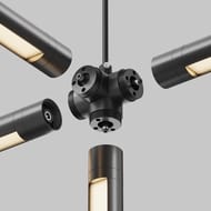 �-�������� ������������ ��������� ��� ������� Maytoni Shelf (����) CA019L4C-P-B � ������ �������, IP20, ������