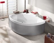 Ванна квариловая Villeroy & Boch SQUARO (1450х1450) с ножками, белая UBQ145SQR3V-01