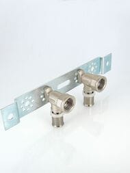Пресс-водорозетка 2-ая на плоск. планке VALTEC 16х1/2"В VTm.224.N.001604