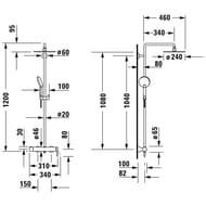 #  Duravit C.1  ,     240,  C14280007010