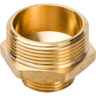 Ниппель STOUT 1.1/2"х1"НН, латунь, арт.SFT-0003-001121