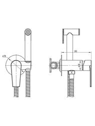 ��������� ESKO Budapest black �������� ������� � ���. ����� BTSMHB
