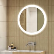 Зеркало Континент Rinaldi (770х770) с LED подсветкой 6000K и сенсорным выключателем
