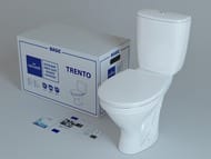 Унитаз Cersanit TRENTO (635х354х805) сиденье с микролифтом KO-TR011-3/6-PL
