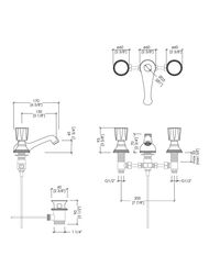 ��������� ��� �������� Devon&Devon Morris DDMR300CR �� 3 ���������, ������ ������, ����