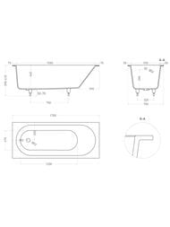 ����� ������������ Salini Ornella (1700�700�600) ���.������, S-Sense, ������� 102313MF