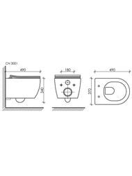 �������� ��������� ������ Play Rimless+������� ����������� Balance, ������ Circle, ���� ��������� CN3001_121001CH