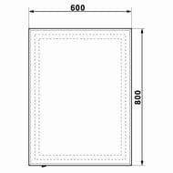 ������� ��������� ������ ���� (600�800) � LED ���������� 6000� � ������������ ��������������