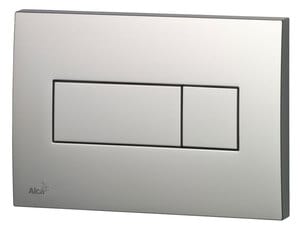 Кнопка для бачка-инсталляции ALCAPLAST M372 матовый хром