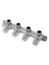Коллектор запорный FAR 1"ВН на 4 отвода 3/4"Н, (Eurokonus) FK 3873 134 — изображение 2