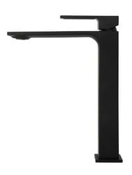 Смеситель на раковину BelBagno LUCE LUC-LMC-NERO-W0 высокий, однозахватный, без д/к, черный матовы — изображение 3