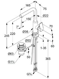��������� KLUDI PURE&STYLE ��� �����������, �������������, ������ ������ 400250575