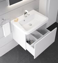 Умывальник RAVAK 10° 550 (550х450х155) белый, с отверстием под смеситель и переливом
