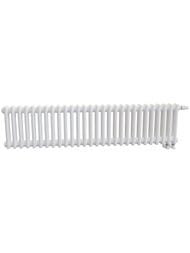 Радиатор Zehnder Charleston 2030 двухтрубчатый 28 секций 5510 1/2" Ral 9016 — изображение 2