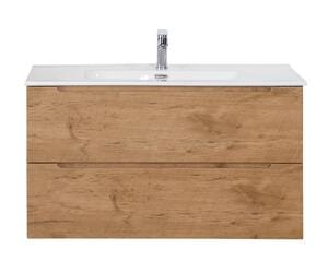 Тумба под раковину BelBagno (800х455х500) подвесная, 2 ящика, Rovere Nature ETNA-800-2C-SO-RN-P