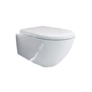Унитаз подвесной Kerasan Aquatech 371401 550х365х340 безободковый, без сиденья, белый