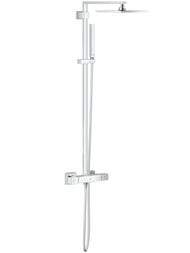 Душевая система Grohe Euphoria Cube 26087 термостат, верхний и ручной душ, шланг, штанга — миниатюра 1