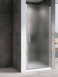Душевая дверь ABBER Sonnenstrand AG04080M (800х1950) распашная, стекло 6мм матовое/хром